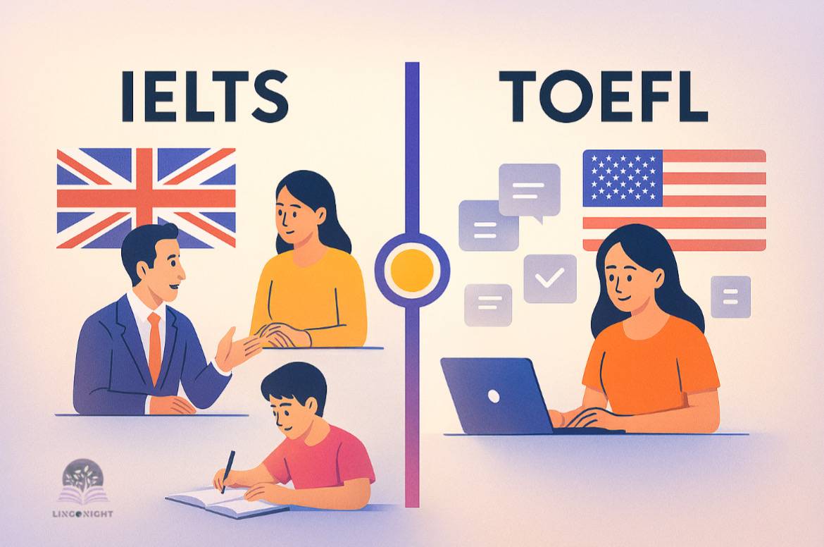 تفاوت آیلتس و تافل ، مهارت های آیلتس لینگونایت